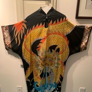 Silk dragon dress